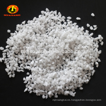 Polvo blanco de alúmina fundida 99% Al2O3 para la industria abrasiva y refractaria